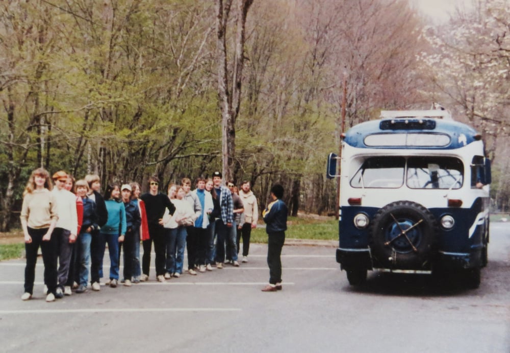 camping trip mid 80s bus-1