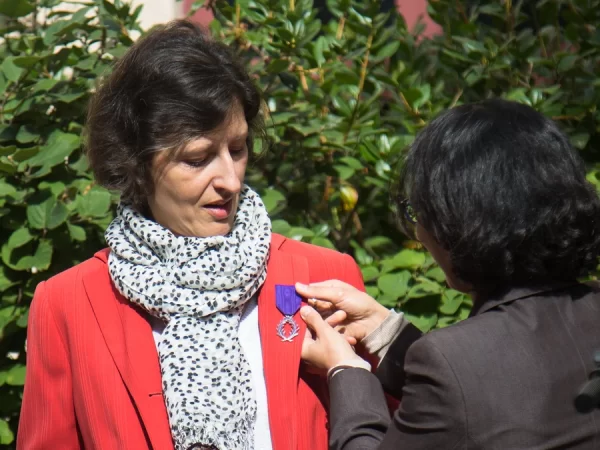 Waring Teacher Christiane Jedryka-Taylor Honored by the French Government